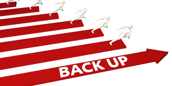 Backup-Informationen — Stockfoto