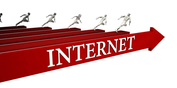 Internet çözümleri — Stok fotoğraf