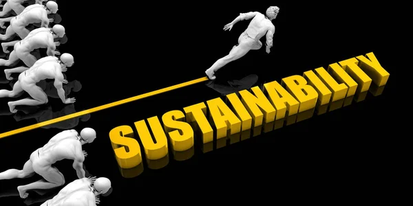 Líder de sustentabilidade — Fotografia de Stock
