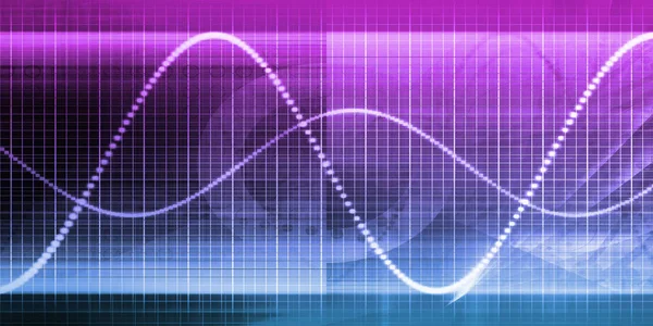 Grafico finanziario — Foto Stock