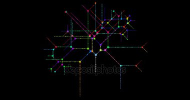 Dijital pazarlama arka plan iş grafik ile