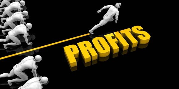 Profits Leader — Stock Photo, Image