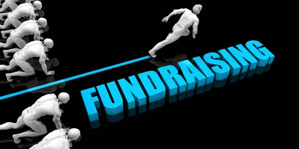 Überlegenes Fundraising — Stockfoto