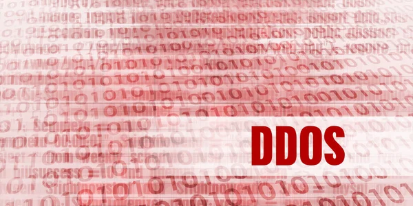 DDoS uyarı — Stok fotoğraf