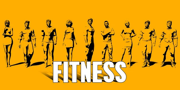 Concetto fitness — Foto Stock