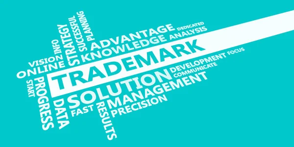 Trademark Presentation Background — Stock Photo, Image