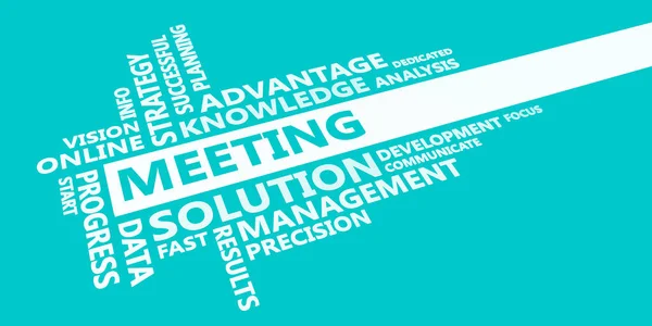 Meeting Presentation Background — Stock Photo, Image