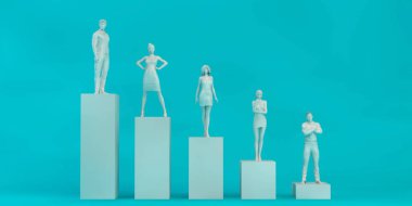 İş Ekibi Çalışması ve İnsanlar Konsepti