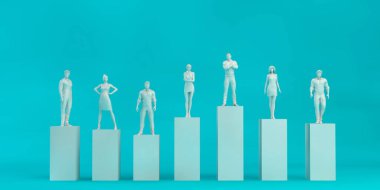 İşgücü Yönetimi ve Geliştirmesi İş İnsanları Konsepti