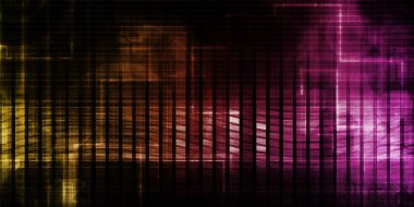 Bir Dijital Soyut Sanat olarak Teknoloji Arkaplanı