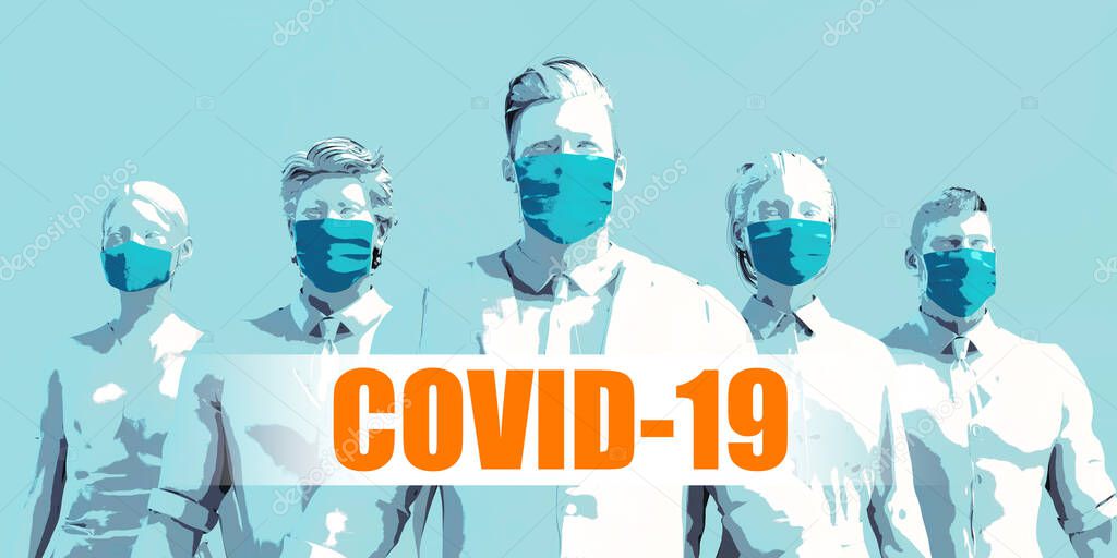 Medical Frontliners Facing Covid-19 Outbreak with Male Doctor