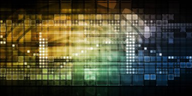 Bir Kavram Arkaplan Sanatı olarak Teknoloji Soyut