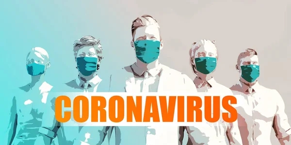 Lékařské Frontliners Čelí Koronavirové Epidemie Mužským Lékařem — Stock fotografie
