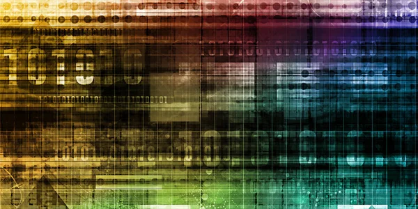 Datendiebstahl Und Betrug Als Digitales Konzept — Stockfoto