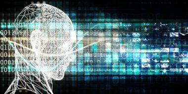 Internet World Wide Web Soyut Teknoloji Arkaplanı