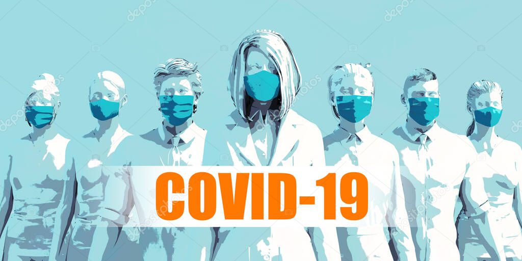 Medical Frontliners Facing Covid-19 Outbreak with Female Doctor