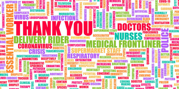 Thank You to Essential Workers in Fight Against Covid-19