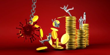 Ekonomik Yıkım Ekonomisi Coronavirüs Salgını tarafından Mahvedildi