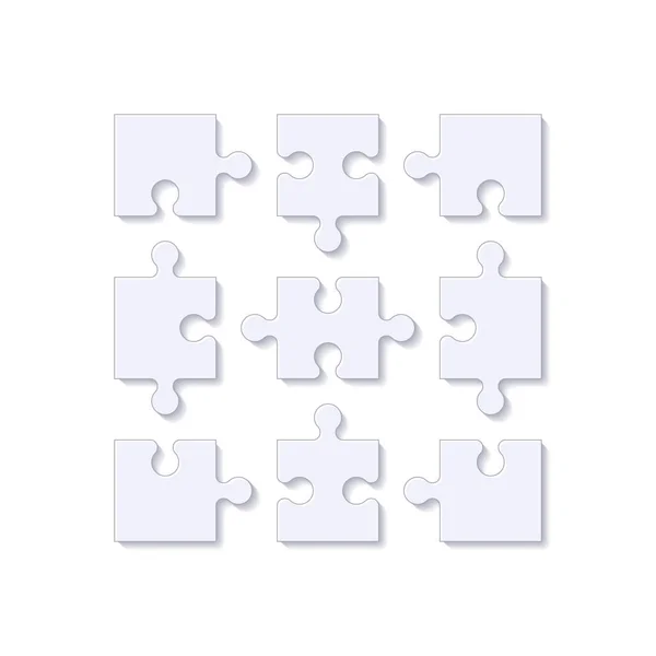 Puzzles Blank Template Square Grid Jigsaw Puzzle 6X6 Size Pieces