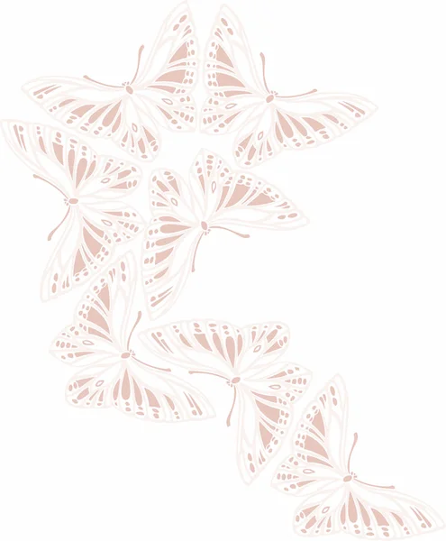 Kelebek vektörel çizim yazı tipi