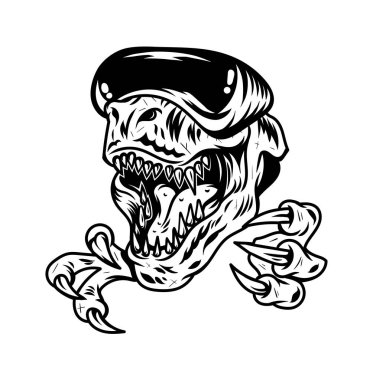 Modern VR gözlüklerinde T rex