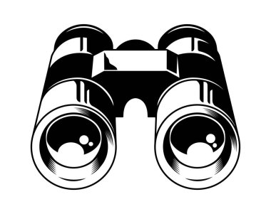 Saat için klasik metal dürbünler