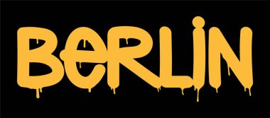 Etiket Berlin Graffiti