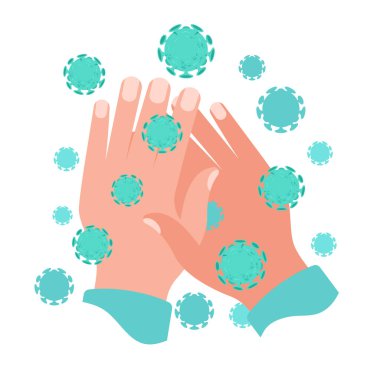 Eller Coronavirus Covid-19 'da.