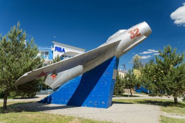 Gulayev Nikolai Dmitrievich, savaş pilotu, 57 bir düşman uçağı vurdu. Anapa. Rusya. Krasnodarskiy Kray. 04.06.2017