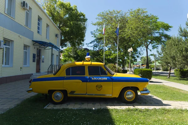 Sovyet polis arabası. Anapa. Rusya. Krasnodarskiy Kray. 04.06.2017