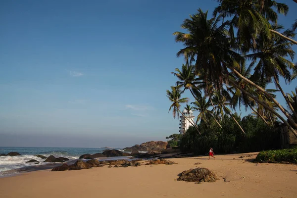 Beach Lighthouse Ocean Trip Asia — Stock Photo, Image