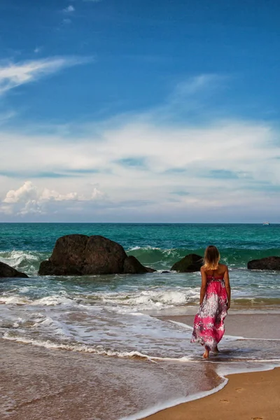 Dziewczyna z morza — Zdjęcie stockowe