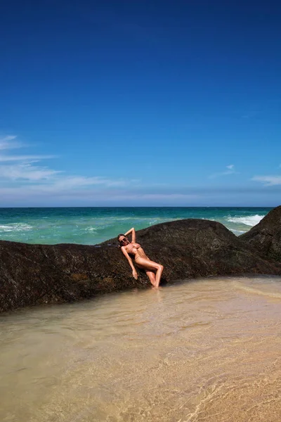 Chica Playa — Foto de Stock