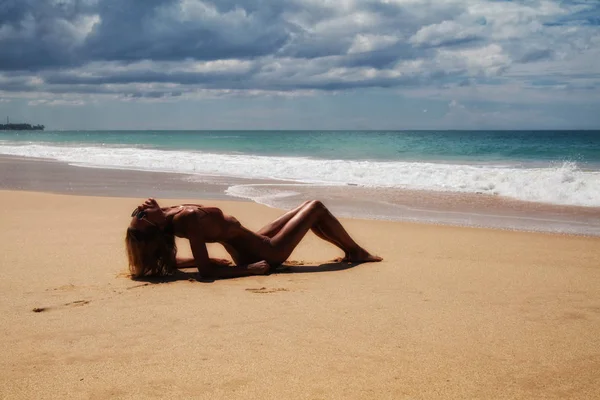 Chica Playa — Foto de Stock