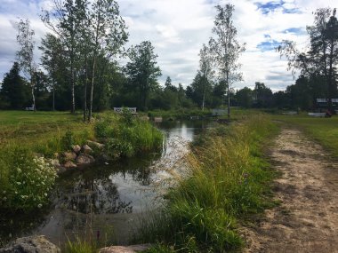 Karelia nehirler ve göller, küçük şelaleler ve pitoresk ormanlar, Karelia yaz