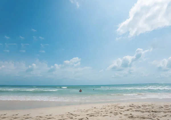 January 2020 Koh Samui Thailand Chaweng Beach Sea Sand — Stock Photo, Image