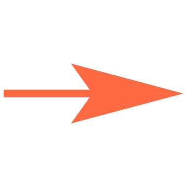 Ok simgesi yön düğme işaretçi işareti stili düz