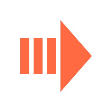 Ok simgesi yön düğme işaretçi işareti stili düz