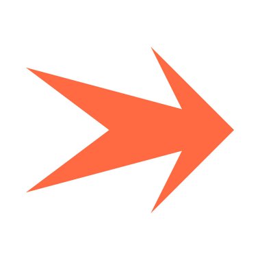 Ok simgesi yön düğme işaretçi işareti stili düz