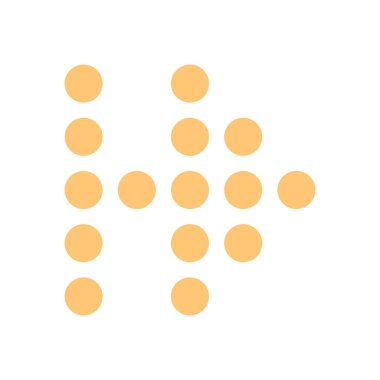 Ok simgesi dijital işareti yönü piktogram işaretçi düğmesi düz 