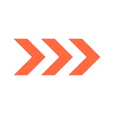 Ok simgesi yön düğme işaretçi işareti stili düz