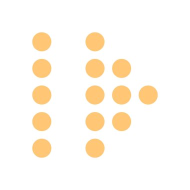 Ok simgesi dijital işareti yönü piktogram işaretçi düğmesi düz 