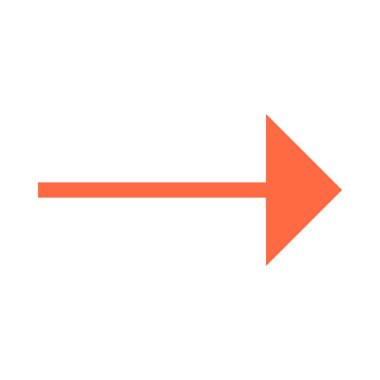 Ok simgesi yön düğme işaretçi işareti stili düz