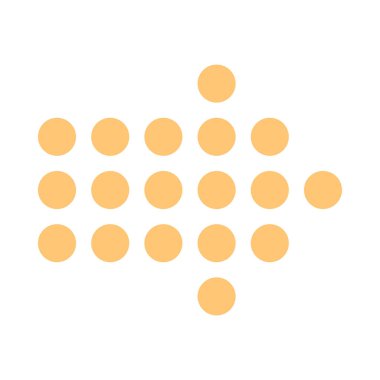 Ok simgesi dijital işareti yönü piktogram işaretçi düğmesi düz 