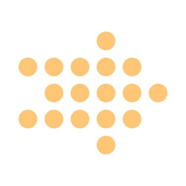 Ok simgesi dijital işareti yönü piktogram işaretçi düğmesi düz 