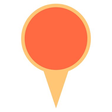 PIN işaret konum simgesini işaret noktası iğne düğmesini göster