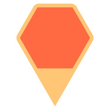 PIN işaret konum simgesini işaret noktası iğne düğmesini göster