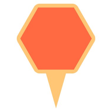 PIN işaret konum simgesini işaret noktası iğne düğmesini göster