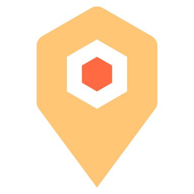 PIN işaret konum simgesini işaret noktası iğne düğmesini göster