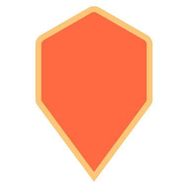 PIN işaret konum simgesini işaret noktası iğne düğmesini göster